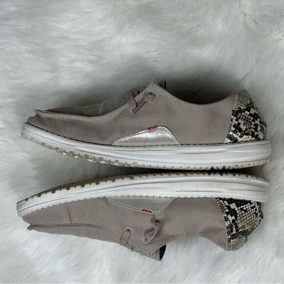 Hey Dude Light Brown Casual Loafers - Picture 5 of 10